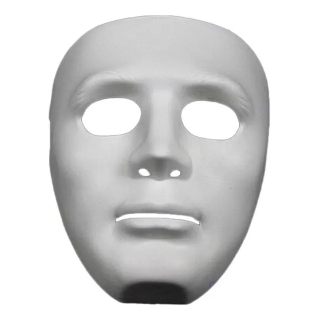 Máscara Blanca Careta Fantasma Halloween Disfraz