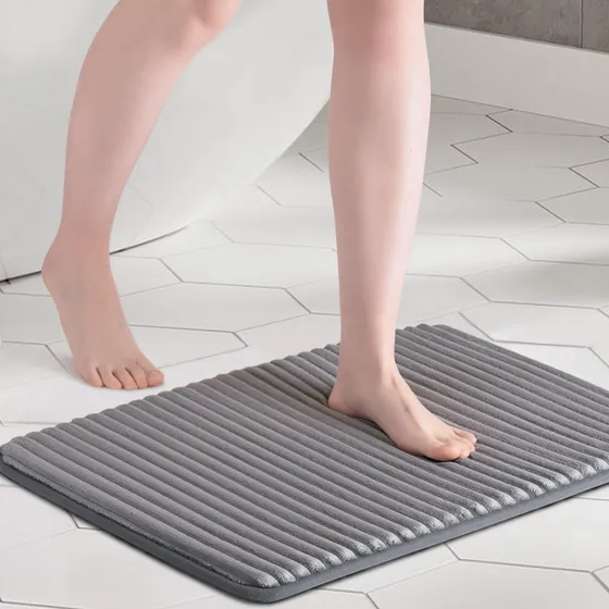 Alfombra Baño Espuma Viscoelastica Ultrasuave Infusion 17 X