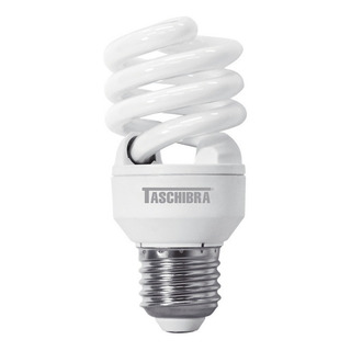 Lâmpada Fluorescente Full Espiral 25w E27 6400k Taschibra Lâmpada Fluorescente Full Espiral 25w E27 6400k Taschibra