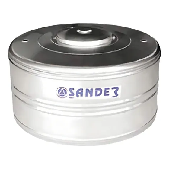 Caixa D'água Em Aço Inox 500l Compacta Funda - Sander