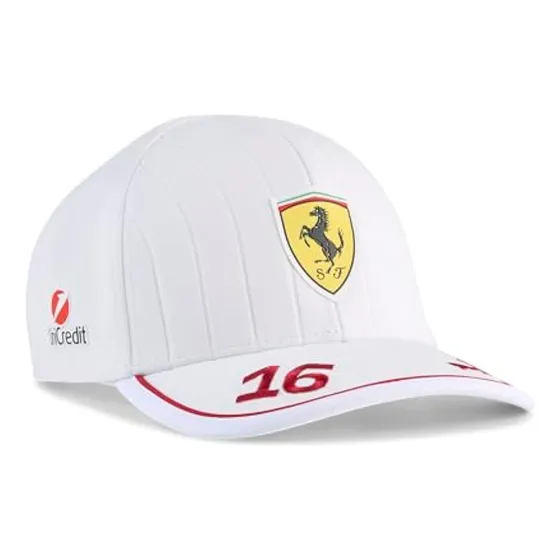 Gorra De Charles Leclerc Puma Scuderia Ferrari F1 2025