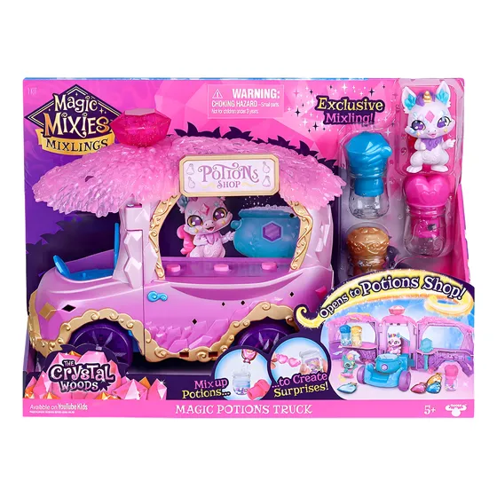 Magic Mixies Camión Pociones Mágicas + Figuras Original