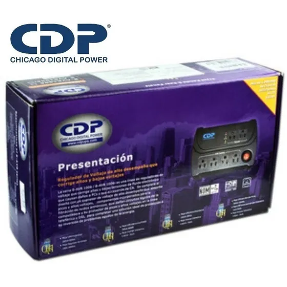 Regulador De Voltaje Cdp B-avr1006 1200va 120v Monovolt