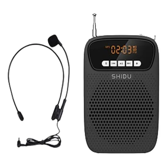15w Amplificador Portátil De Alta Potência Com Fio