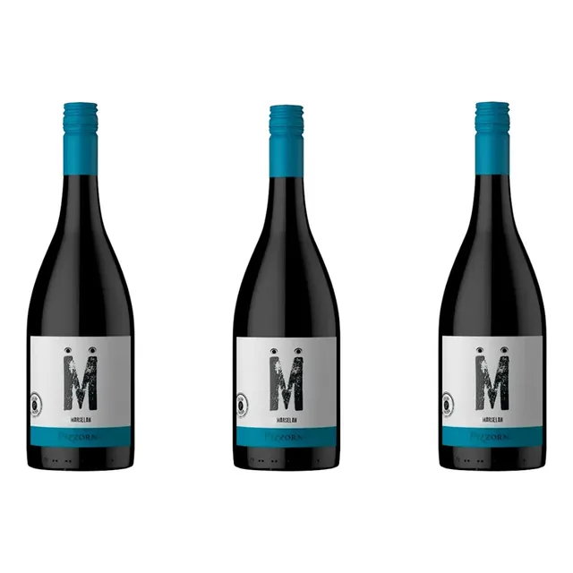 Combo X3 Vino Pizzorno Mayusculas Marselan 2018 