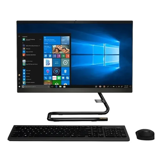 All In One Lenovo Pentium Gold 4gb Ram 1tb Ssd 21.5 Inch