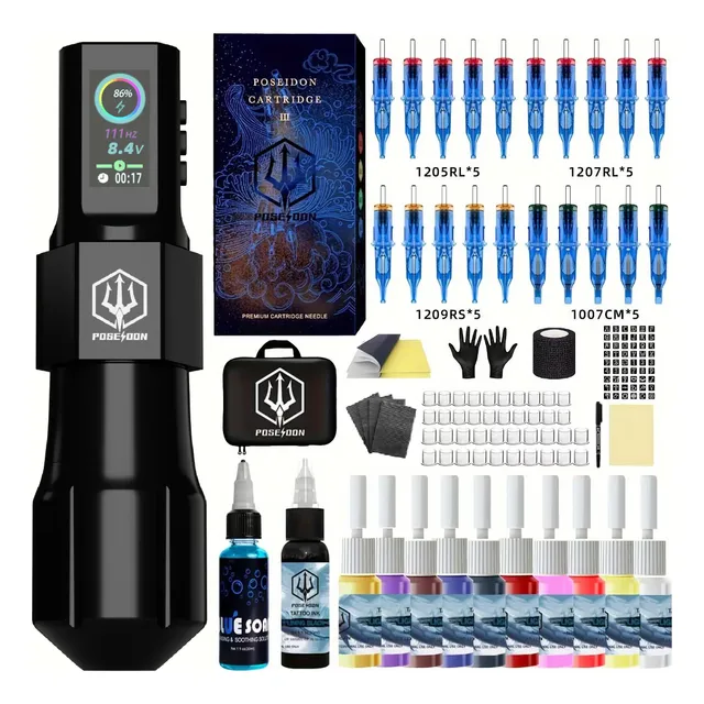 Kit De Tatuaje Profesional Nova: Dominio Y Precisión 