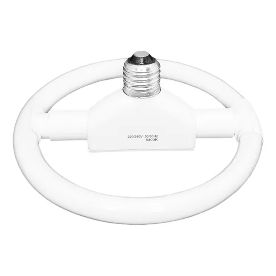 Lâmpada Circular 32w 220v E27 Branco Frio Completa Cor Da Luz Branco-frio