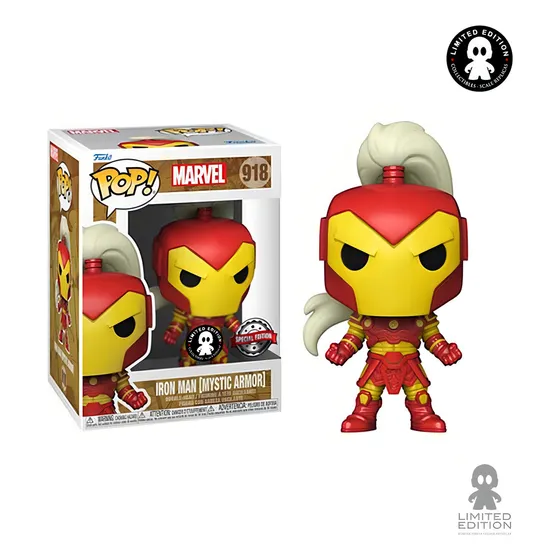 Funko Pop Iron Man Mystic Armor 918 (exclusivo) Marvel