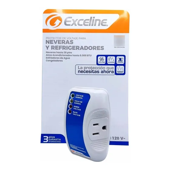 Protector Voltaje Neveras Aires Exceline 120v
