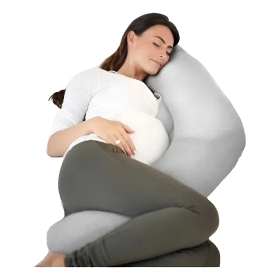 Almohada Oval Dh Liso Desierto Hogar 140cm