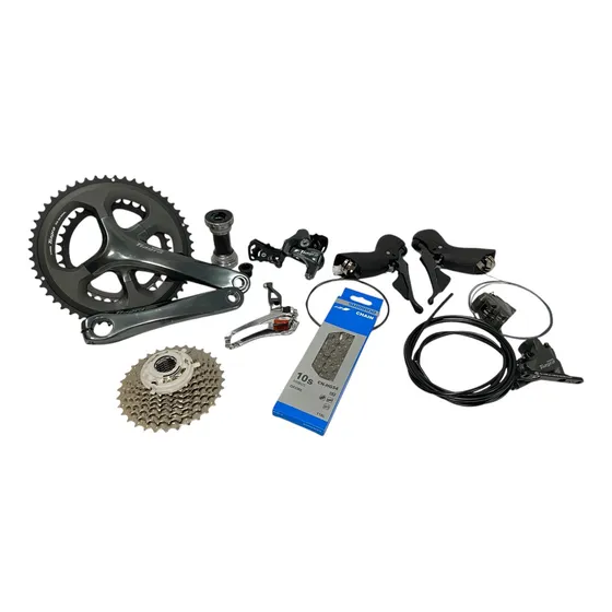 Kit Grupo Shimano Speed Tiagra 4700 2x10v Freio Hidráulico