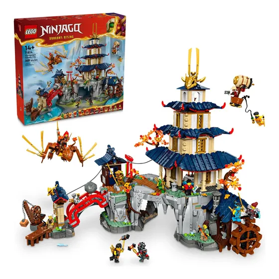 Set De Construcción Lego Ninjago 71814 3489 Piezas En Caja