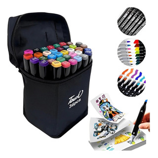 Kit Canetinha 36 Cores Touch, Bobbie Goods Colorir Kit Canetinha 36 Cores Touch, Bobbie Goods Colorir