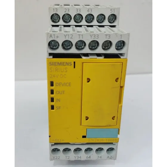 Relevador De Unidad Siemens 3tk2826-1bb40