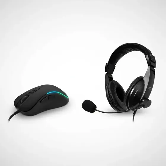 Combo Monster Audífono+mouse 29mtgh550bk+29mtgm1042