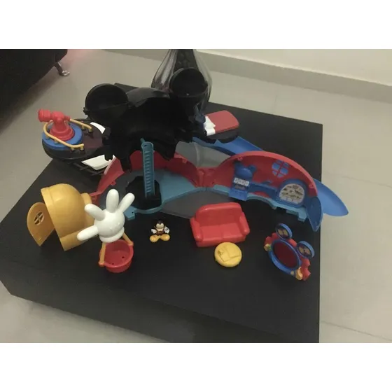 Casa De Mickey Con Accesorios Perfecto Estado