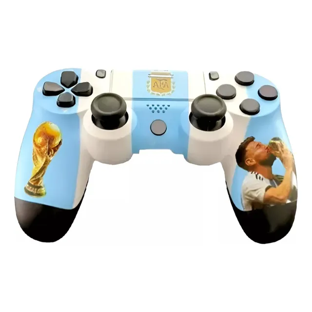 Joystick Inalámbrico Para Ps4, Pc Messi Regalo Día Del Padre