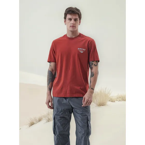 Camiseta Americanino 841f003 Naranja