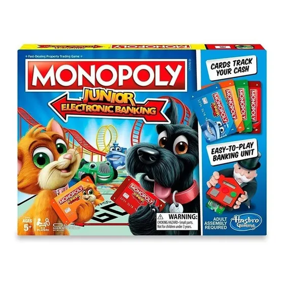 Monopoly Junior Banco Electronico Hasbro