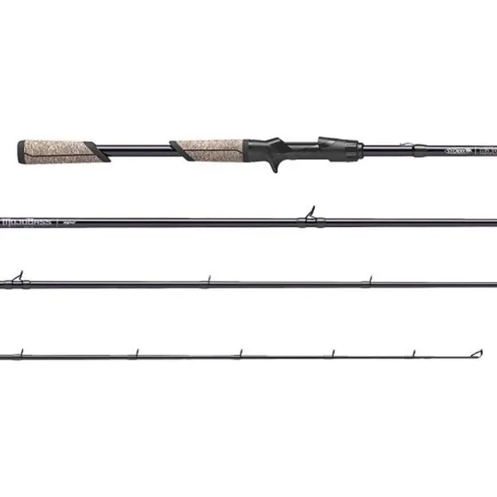 Caña St-croix Mojo Bass Trigon 7.2 Pies 1 Tramo 12-20lb Bait Color Violeta