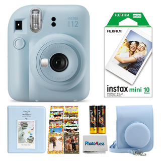 Cámara De Película Instantánea Fujifilm Instax Mini 12 (azul Cámara De Película Instantánea Fujifilm Instax Mini 12 (azul