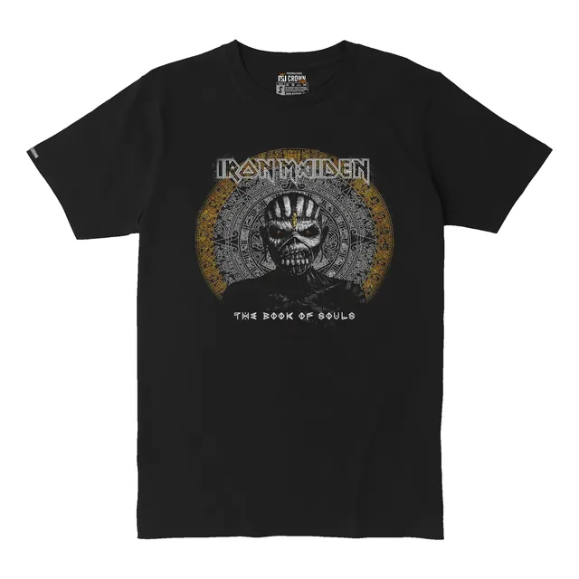 Camiseta Xxl 2xl-3xl Iron Maiden The Book Of Souls Metal Zxb