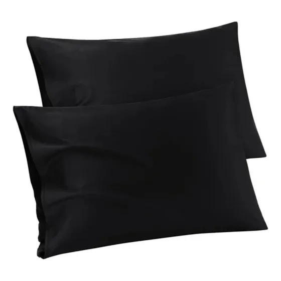 Pack X2 Fundas De Almohada Con Solapa 50x75 Percal Algodón