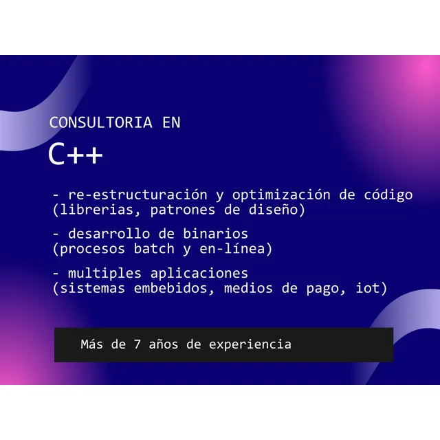 Consultoria En Programación C++ Asesoria Clases Virtuales