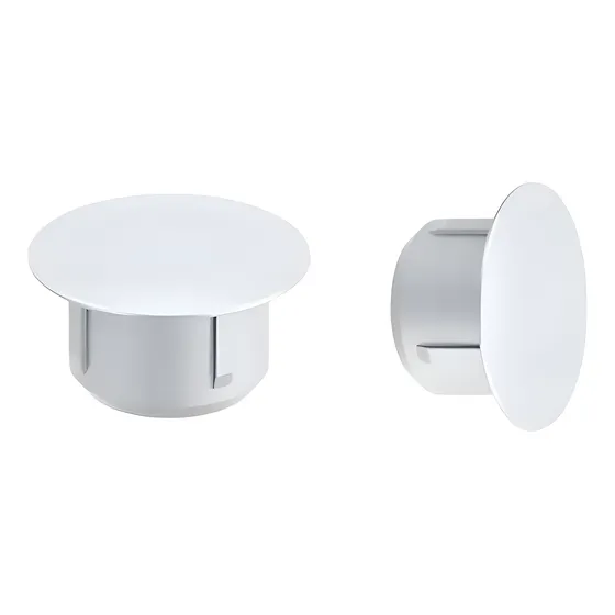 Tapa Furo Branco 10mm Plástico 100 Und (1 Pacote C/ 100 Uni)