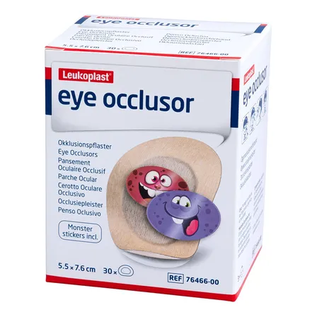 Parche Ocular Leukoplast Niños +3años X 30und Eye Occlusor