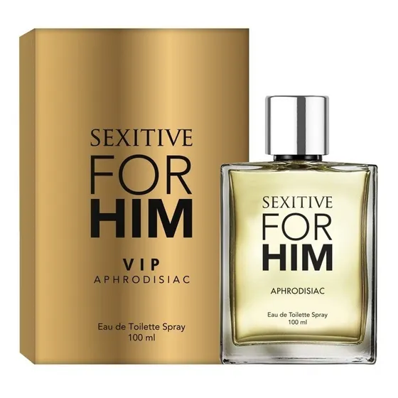 Sexitive Vip Afrodisiaco For Him Con Feromonas Perfume 100 m