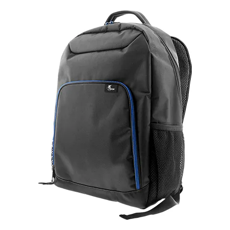 Morral Xtech Para Laptop 15.6  Negro Con Azul