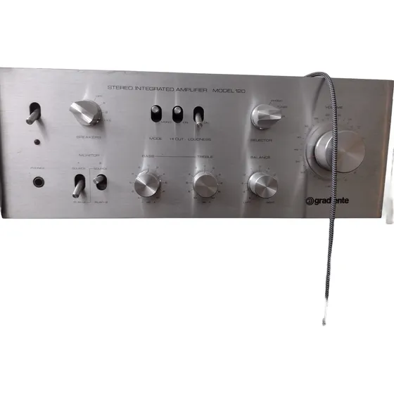 Amplificador Gradiente Model 120 - Todo Original