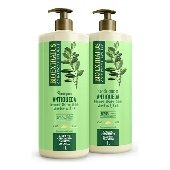 Kit Bio Extratus Antiqueda (1l) Shampoo E Condicionador