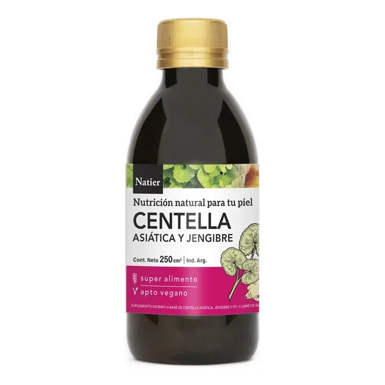 Natier Jugo De Centella Asiática Y Jengibre Celulitis 250ml