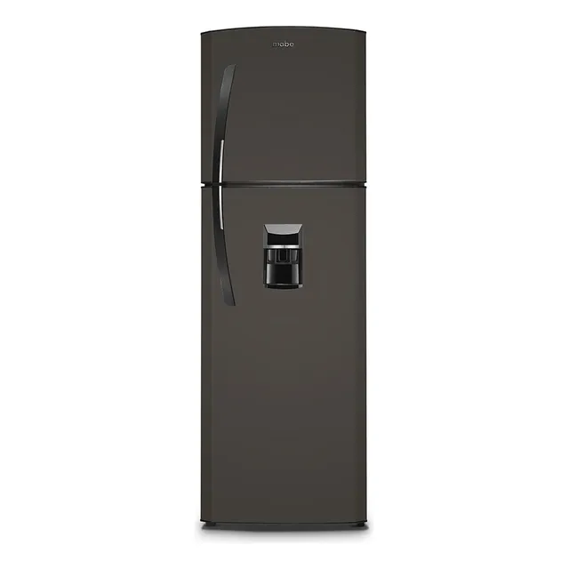 Nevera con freezer Mabe Refrigeración RMA247FJCG color grafito con capacidad de 247L 110V