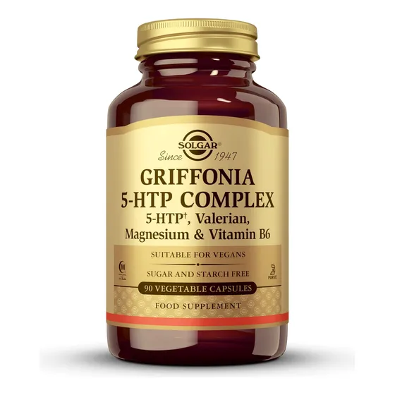 Suplemento Solgar 5-htp 100 Mg 90 Cápsulas Vegetales