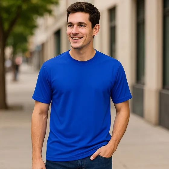Camiseta Basica Masculina Varias Cores Malha Fria Reforçada