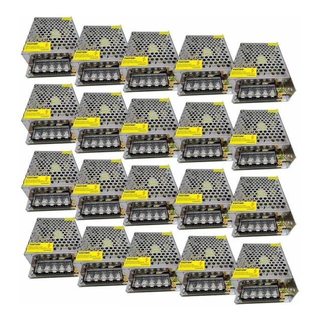 Transformador Fuente Poder Driver 12v 5a 60w Pack 20 Piezas