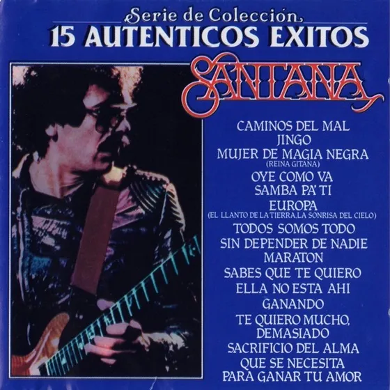 Santana 15 Autenticos Exitos Cd