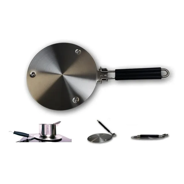 Adaptador Universal 19 Cm Ollas Sarten Cocinas De Induccion