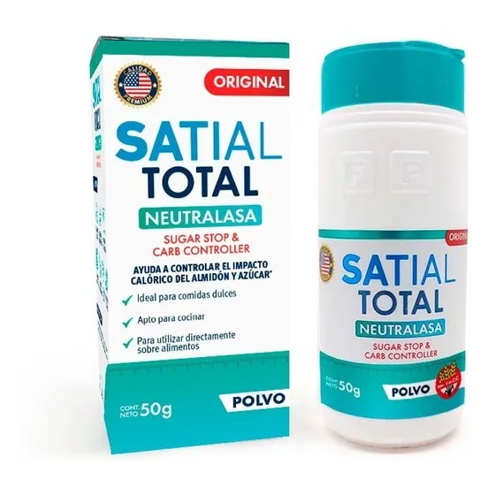 Satial Total Bloq. Carbohidratos Y Azucares Polvo X 50 Grs.