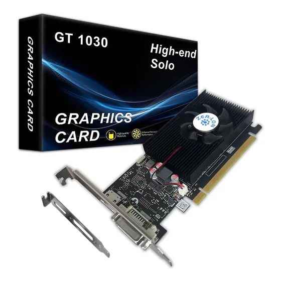 Zer-lon Geforce Gt G Carta De Graphics De Bow Perfilo, Gddr4