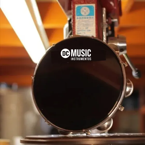 Pandeiro Profissional Phx Abs Preto 10 Pele Preta By Phx Music Dc Music