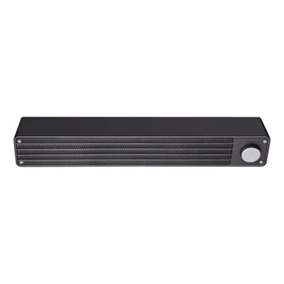 Audio Computadora Subwoofer Largo Para Hogar Escritorio 2,0