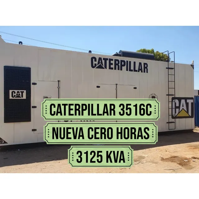 Generador Caterpillar 3516c De 3125kva Nueva Tienda Garantia