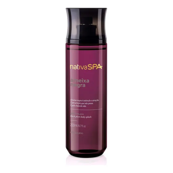 Body Splash Ameixa Negra Nativa Spa 200 Ml