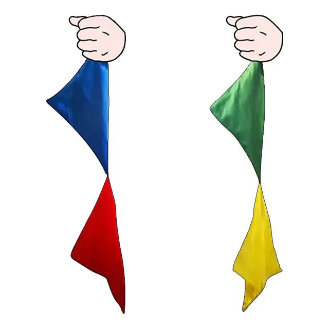 Trucos De Magia Pañuelo De Seda Que Cambia De Color
