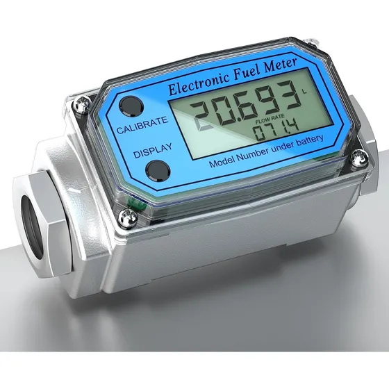 Medidor De Flujo Lcd De De 3/4 Pulgadas.